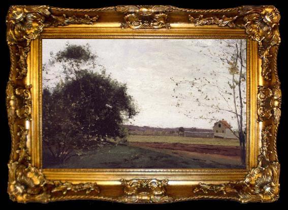 framed  Camille Pissarro Landscape Paysage, ta009-2